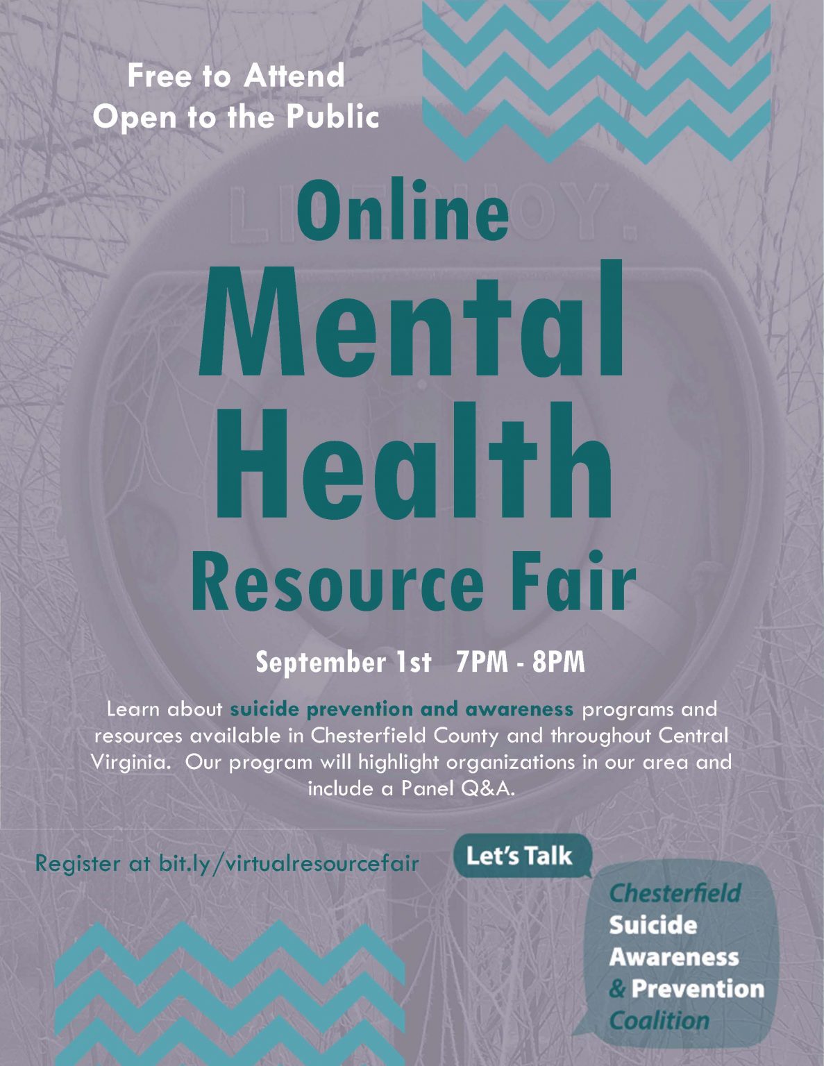 Online Mental Health Resource Fair BeWellVa