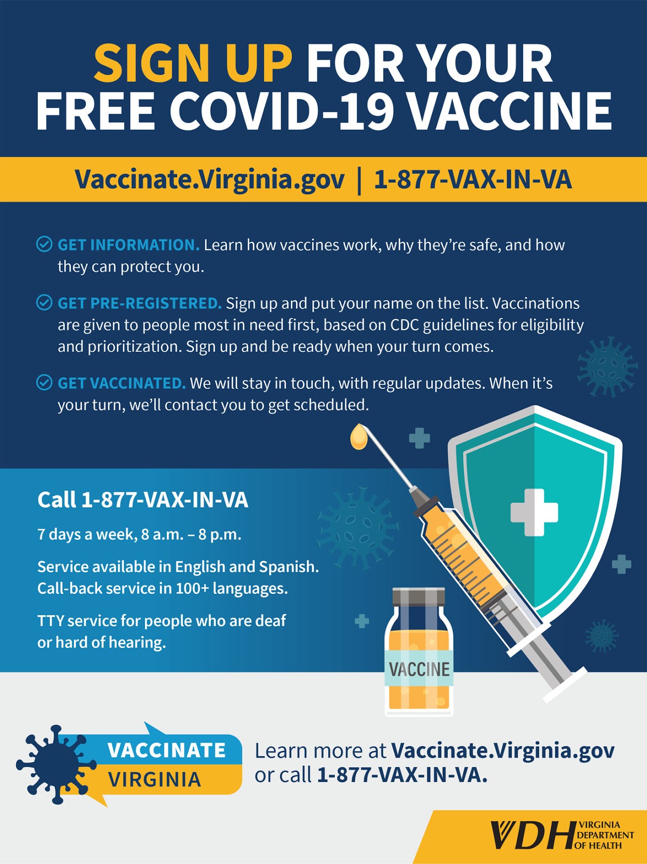 Sign Up for Your Free COVID-19 Vaccine